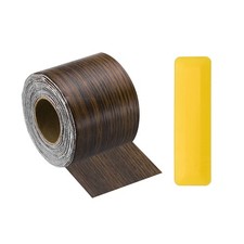 2" x 10m Selbstklebendes Holzmaserungs-Reparaturband mit Schaber, Ebenholz