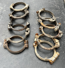 WWII Part - Used Pratt & Whitney R-2800 B Series Radial Aero Eng. Exhaust Clamps WWII Part - Used Pratt & Whitney R-2800 B Series Radial Aero Eng. Exhaust Clamps