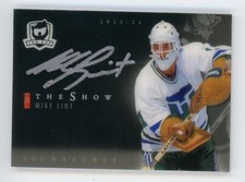 2024-25 Upper Deck The Cup #SB-ML Mike Liut 2023 24 Update Show Black Auto