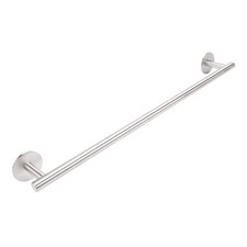 Bathroom Towel Bar Self Adhesive SUS304 Stainless Steel Brushed Nickel 24 In