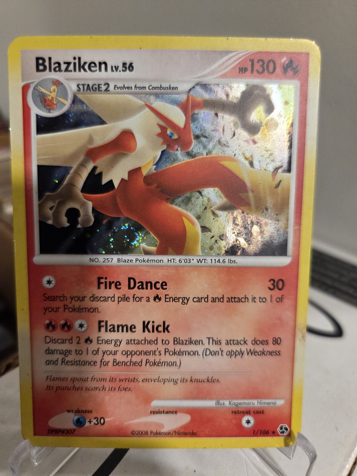 Blaziken 1/106 Great Encounters Holo