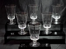 Fostoria Dolly Madison Iced Tea Glasses 5.75" Crystal Set of 6