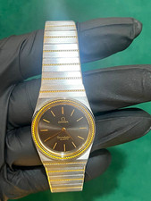 OMEGA Constellation Quartz Black Dial Two-Tone Steel & Gold 18k Bracelet 32mm