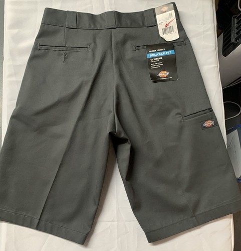 Dickies Relaxed Fit 13" Inseam Stain Release Fabric Solid Men's Work Shorts NWT