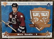 2001-02 Pacific Private Stock Titanium All-Stars Mats Sundin #19 HOF