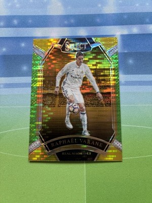 2016-17 Panini Select Field Level Raphael Varane Multi-Color Real Madrid