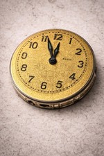 ️ Rare Elgin U.S.A. 15 Jewel Ladies Watch Movement Gold Dial Estate Find