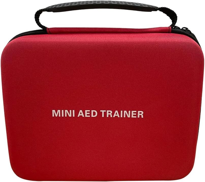 AED Trainer Portable CPR Training Simulator for First Aid Practice Demo Device