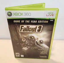 Fallout 3 Game of the Year Edition GOTY Microsoft Xbox 360 CIB w/ Manual