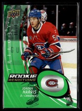 2022-23 Upper Deck Trilogy #RR-31 Jordan Harris Rookie Renditions Green #/99