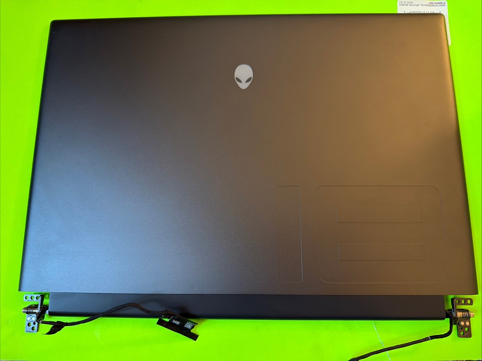 Dell ALIENWARE M18 R2 QHD + 165 Hz LCD Screen Assembly - KCKV0 0KCKV0 ...