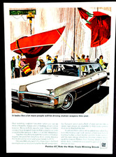 Pontiac Executive Safari Wagon Original 1967 Vintage Print Ad