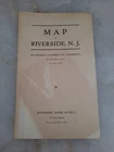 MAP OF Riverside NJ 1943