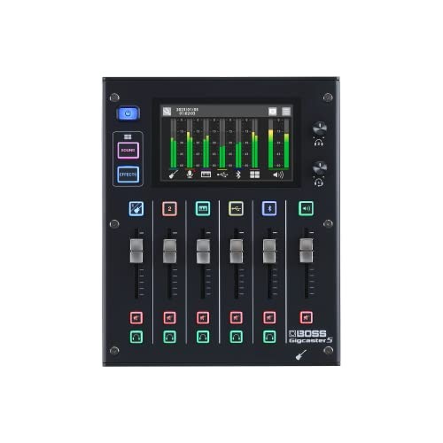 ◆BOSS◆Gigcaster 5◆ギター＆ボーカルエフェクター搭載◆ミキサー◆ Amazon.com: Boss Gigcaster 5 Streaming Mixer : Musical