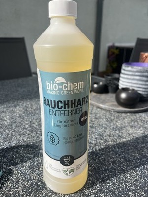 Grillreiniger, Räucherofen Rauchharzentferner von Bio-chem Rauchentferner 1liter