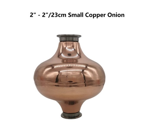 Stillmate Pure Copper Onion/Helmet 2"-2"/23cm to build your own pot stills