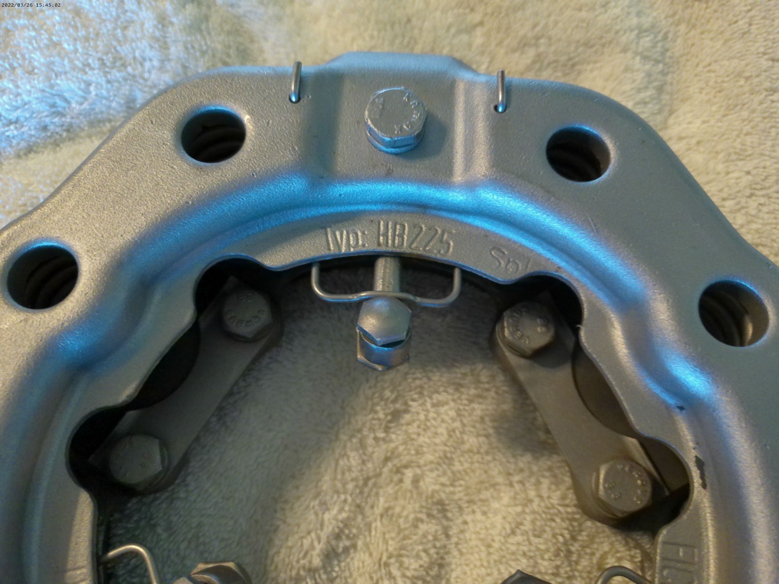 Ferrari 250, 275 Mercedes 300SL, F&S HB 225 Clutch Pressure Plate Remanufactured