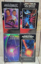 Lot of 4 Vintage VHS STAR TREK MOVIES  Factory Sealed