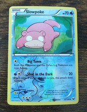 Slowpoke 23/108 Dark Explorers Reverse Holo Pokemon Card