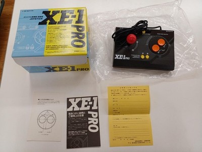 Mycomsoft XE-1 PRO Joystick Controller for PC Analog Gamepad Japan Vintage Black
