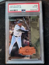 Ken Griffey Jr. 1998 SPx Finite Cornerstone #360 362/2000 PSA 6