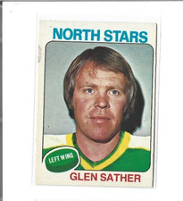 1975-76 O-Pee-Chee #222 Glen Sather VGEX