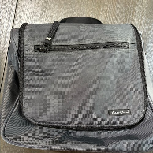 Eddie Bauer Hanging Toiletry Bag – Gray Travel Organizer