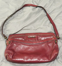 VTG RARE 1970s Etienne Aigner Oxblood Purse Shoulder Bag Handmade