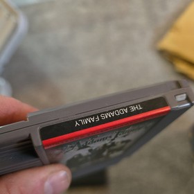 The Addams Family Nintendo Nes Cart Retro PAL 1992 perfect condition mint fresh