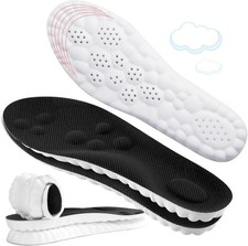 4D Cloud-Like Comfort Soles for Men - Soft Memory Foam Cushioning Insoles - Trim