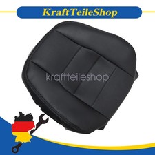 Sitzbezug Rückenlehne Beifahrerseite für Mercedes Benz GLK X204 08-15 schwarz DE