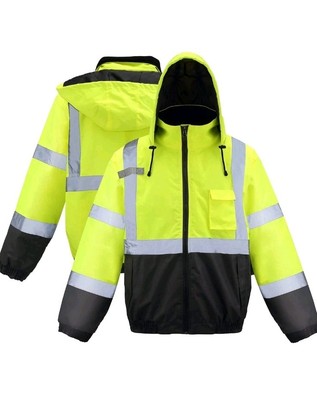 Caparazon ANSI/ISEA 107-2020 Class 3 CARJYB02 M Three-in-One Hi-Vis Reflective 