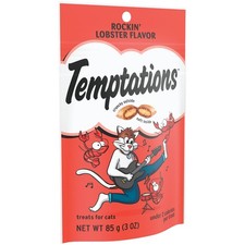 Temptations Rockin' Lobster 3 Oz. Cat Treats 798708 Temptations 798708
