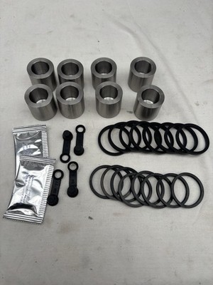 Edelstahl Kolben & Dichtungen X8 passend für ALCON 4 Topf Bremssättel Landrover Defender