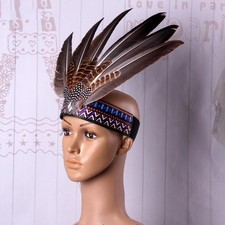 Feather Headdress Native American Indian Headwear