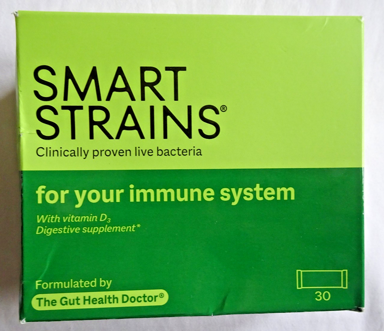 SMART STRAINS Immunity & Digestion - Probiotics - 30 Sachets - Exp 01/2027