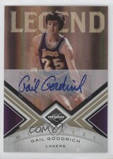 2010 Panini Limited Legend Monikers Gold 35/49 Gail Goodrich #121 Auto HOF a8r