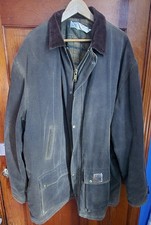 Mens 3XL Long Carhartt Barn Chore Coat PB1472 Blanket lined Corduroy Collar Vtg