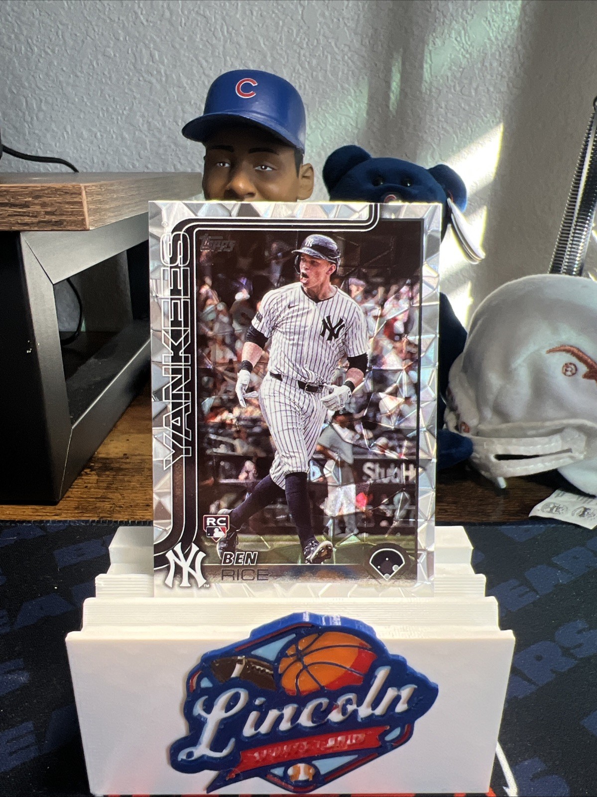 2025 Topps Series 1 Diamante Foil #337 Ben Rice Yankees RC