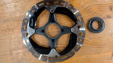 Shimano Dura Aca RT-MT900 160mm Freeza Centerlock Disc Rotor with Lockring, Back