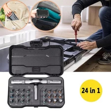 Home Repairs 24 In 1 Multi Bit Magnetic Screwdriver Set Multifunctional Toolbox 