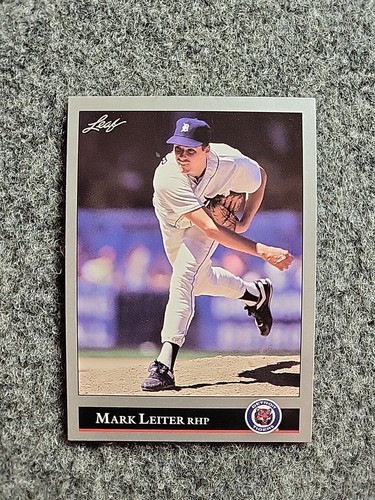 1992 Leaf Mark Leiter #207 card