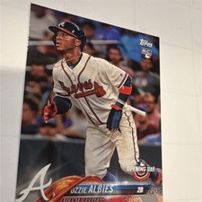Topps 2018 Opening Day Ozzie Albies Atlanta Braves Rookie Base #13