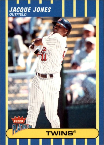 2003 Fleer Platinum Jacque Jones #57 card