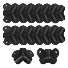 16 Pcs Speaker Cabinet Corners Protector 38x38x38mm Metal Guard Wrap Angle