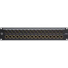 Black Lion Audio PBR XLR 32 DSub - 32-Point Gold-Plated XLR/DB25 Patchbay