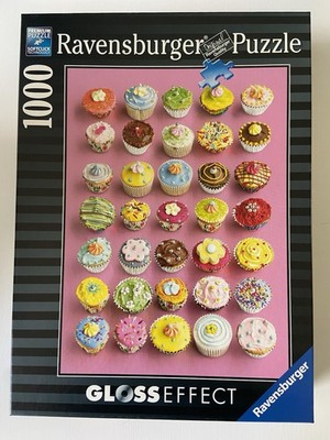Ravensburger Puzzle 1000 Teile Bunte Cupcakes Howard Studio Gloss Effect Wie Neu