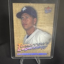 Alex Rodriguez Tomorrow's Legends Insert Fleer Ultra Seattle Mariners Card