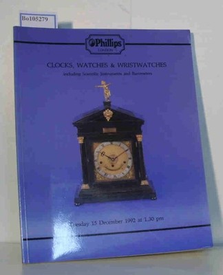 Clocks, Watches & Wristwatches including Scientific Instruments and Barometers. 