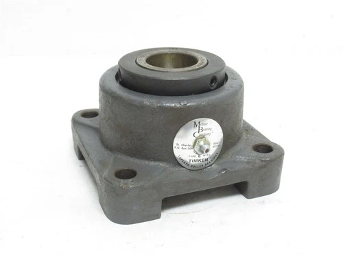241485 Old-Stock; Moline E-4BF-TRB-1 1/2 Flanged Roller Bearing 1-1/2"ID 4-Bolt